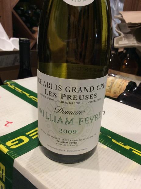 2009 Domaine William Fèvre Chablis Grand Cru Les Preuses