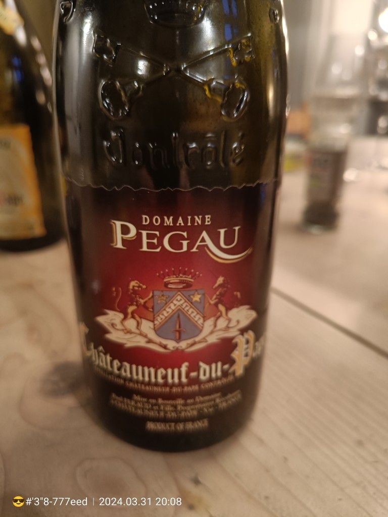 シャトーヌフ・デュ・パプ・ペゴー[2003] Dom. Pégau Châteauneuf du Pape Cuvée da | Vinica 無料の