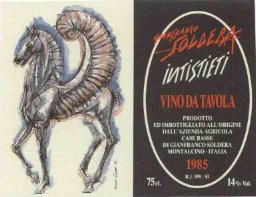 1985 Soldera (Az. Agr. Case Basse) Intistieti Vino da Tavola