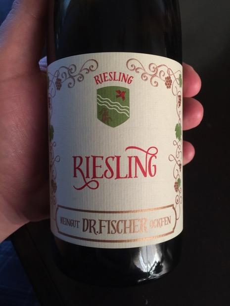 2017 Dr. Fischer Riesling trocken, Germany, Mosel Saar Ruwer ...