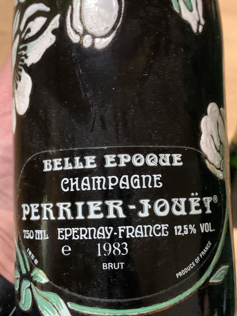 古酒 PERRIER-JOUET BELLE EPOQUE 1983未開栓箱入り