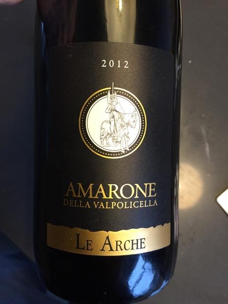 2012 Le Arche Amarone della Valpolicella CellarTracker