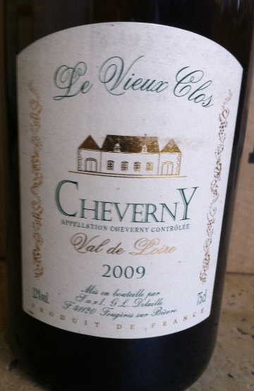 2009 Domaine Delaille Cheverny Le Vieux Clos, France, Loire Valley ...