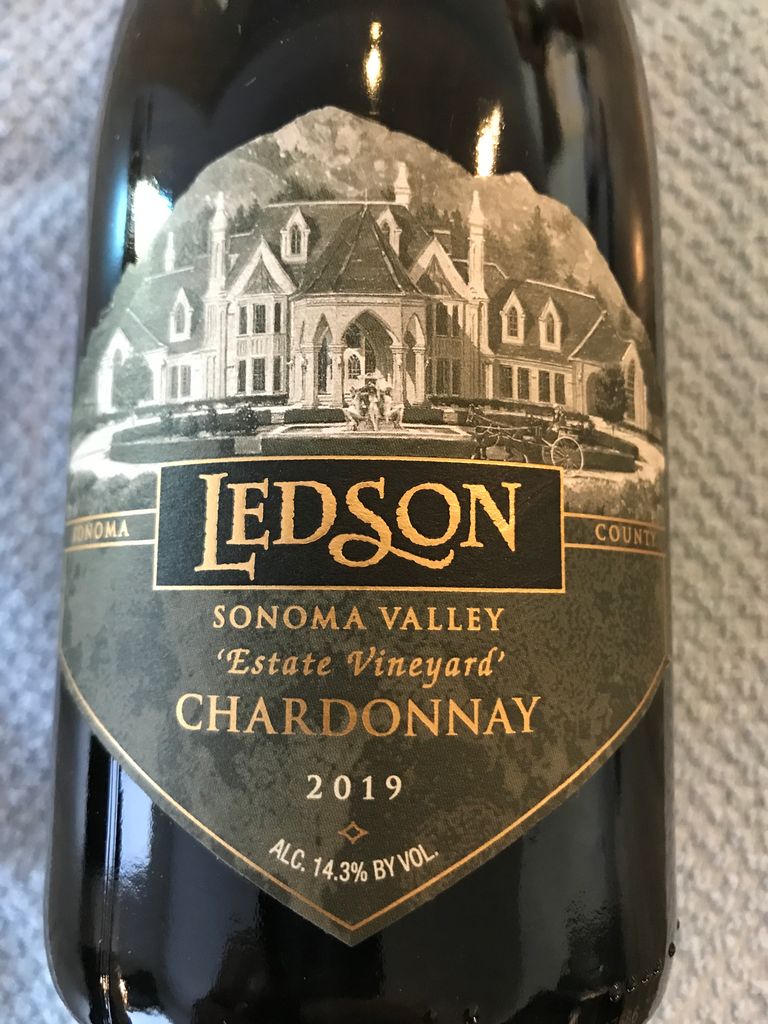 2019 Ledson Chardonnay Estate Vineyard Sonoma Valley, USA, California