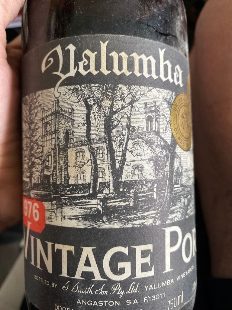 1976 Yalumba Vintage Port, Australia, South Australia, Barossa, Barossa