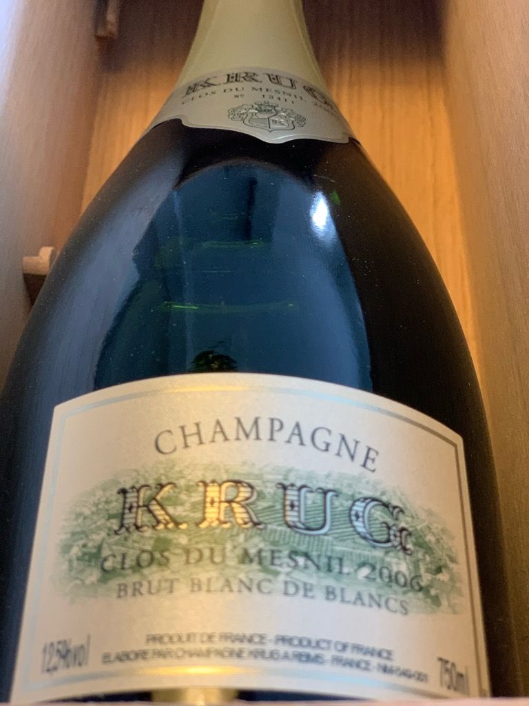 Krug - Brut Blanc de Blancs Champagne Clos du Mesnil 2006