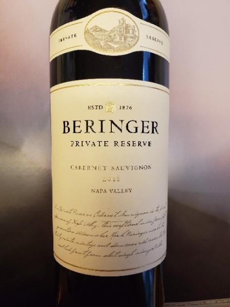 2016 Beringer Vineyards Cabernet Sauvignon Private Reserve, USA ...