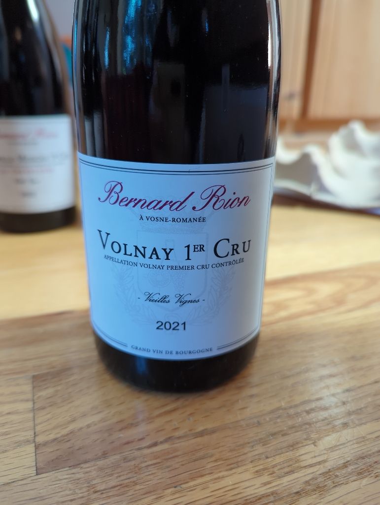 2023 Domaine Armelle et Bernard Rion Volnay 1er Cru Vieilles Vignes ...