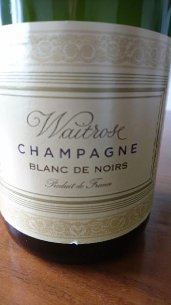 N.V. Waitrose Champagne Blanc de Noirs Brut CellarTracker