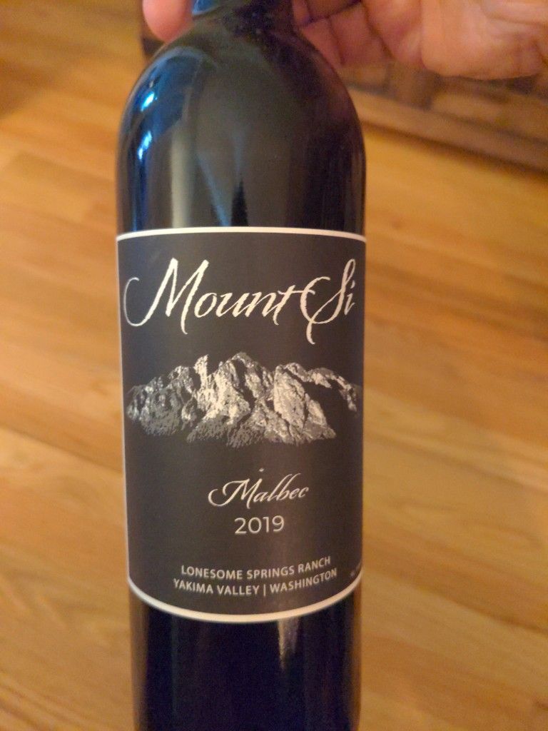 2019 Mount Si Winery Malbec Lonesome Springs Ranch, USA, Washington ...