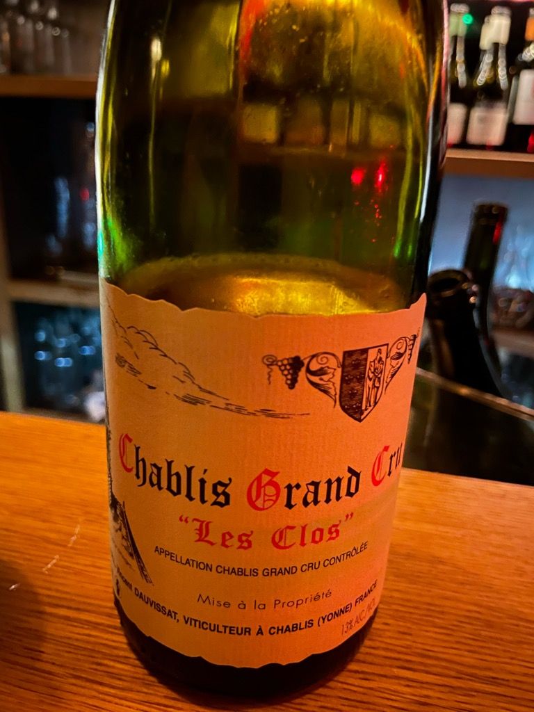 2018 Vincent Dauvissat (René & Vincent) Chablis Grand Cru Les Clos