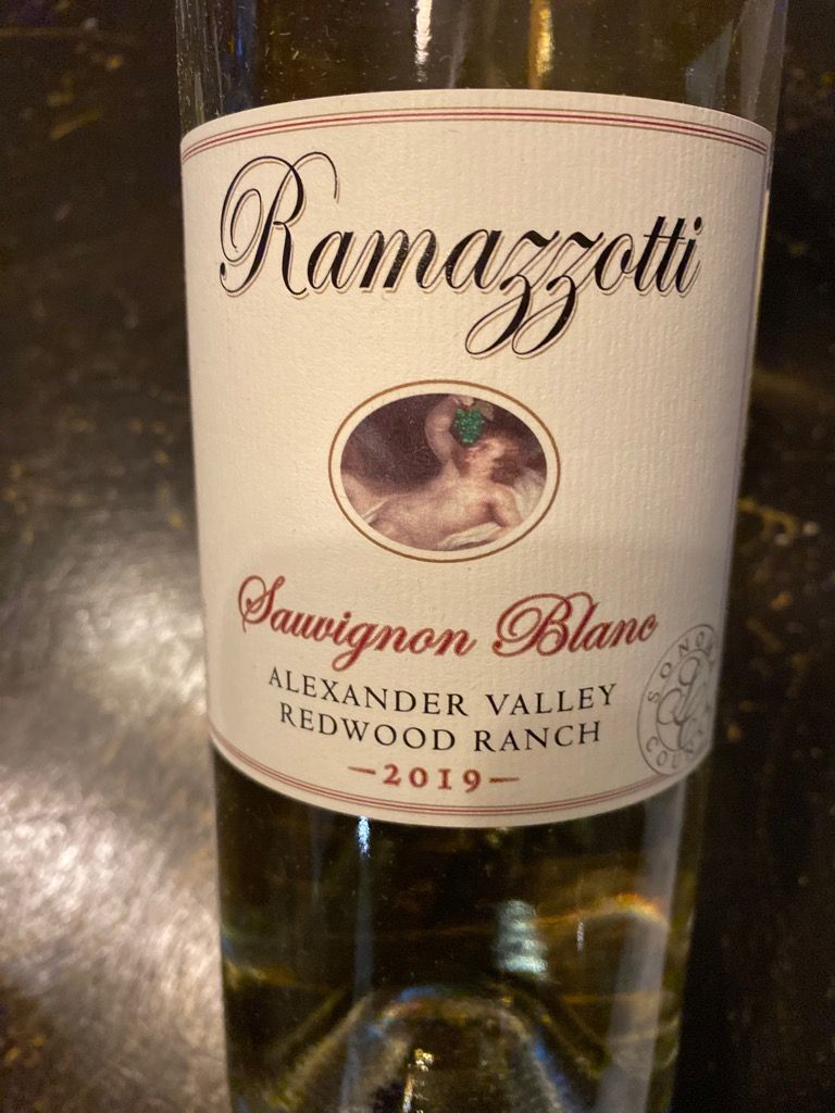 2021 Ramazzotti Wines Sauvignon Blanc Redwood Ranch, USA, California