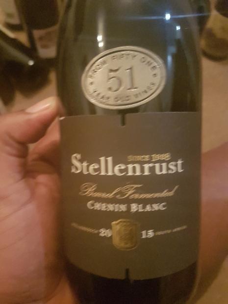 2015 Stellenrust Chenin Blanc 51 Barrel Fermented South