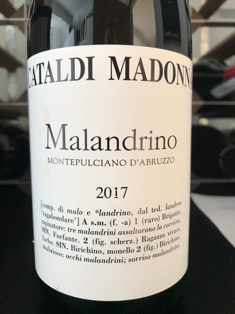 Cataldi Madonna Malandrino Montepulciano Abruzzo
