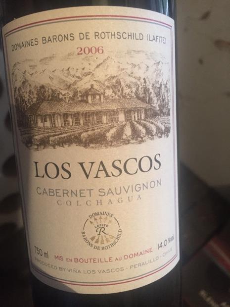 1996 Barons de Rothschild (Lafite) Cabernet Sauvignon Los Vascos
