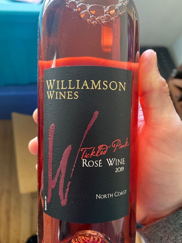 2019 Williamson Wines Tickled Pink, USA, California, Sonoma County, Dry ...