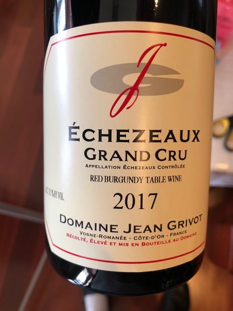 2017 Domaine Jean Grivot Echezeaux - CellarTracker