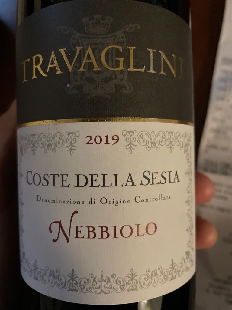 2019 Travaglini Nebbiolo Coste della Sesia, Italy, Piedmont, Northern ...