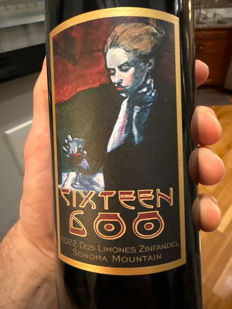 ワイン shushu266226 2022 Sixteen 600 Zinfandel Dos Limones Vineyard - CellarTracker