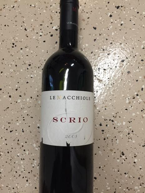 2003 Le Macchiole Scrio Toscana IGT - CellarTracker