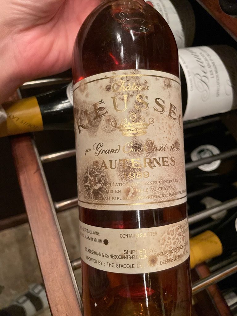 1989 Château Rieussec - CellarTracker