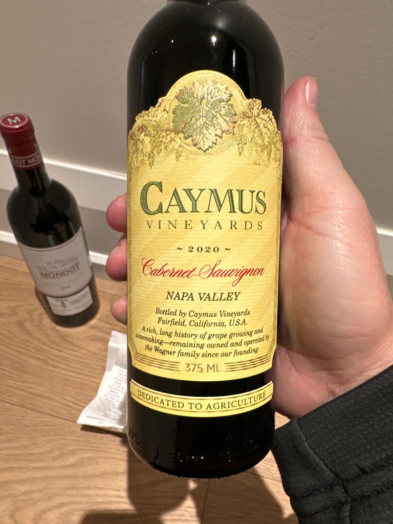 2020 Caymus Cabernet Sauvignon - CellarTracker