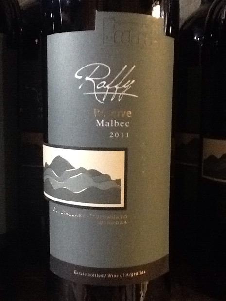 Raffy reserve Malbec glass 750ml (7798164620099)