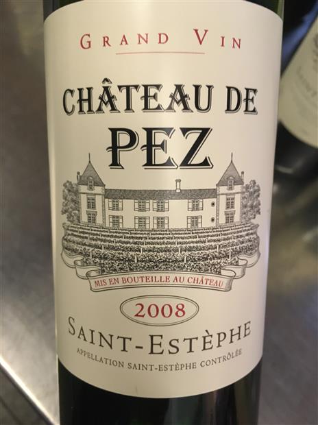 2010 Château de Pez - CellarTracker