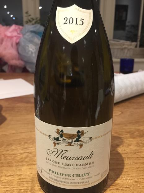 2015 Philippe Chavy Meursault 1er Cru Charmes, France, Burgundy, Côte ...