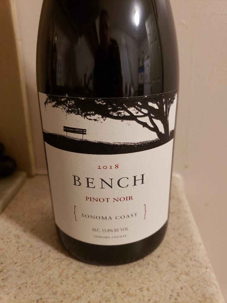 2019 Bench Pinot Noir Sonoma Coast