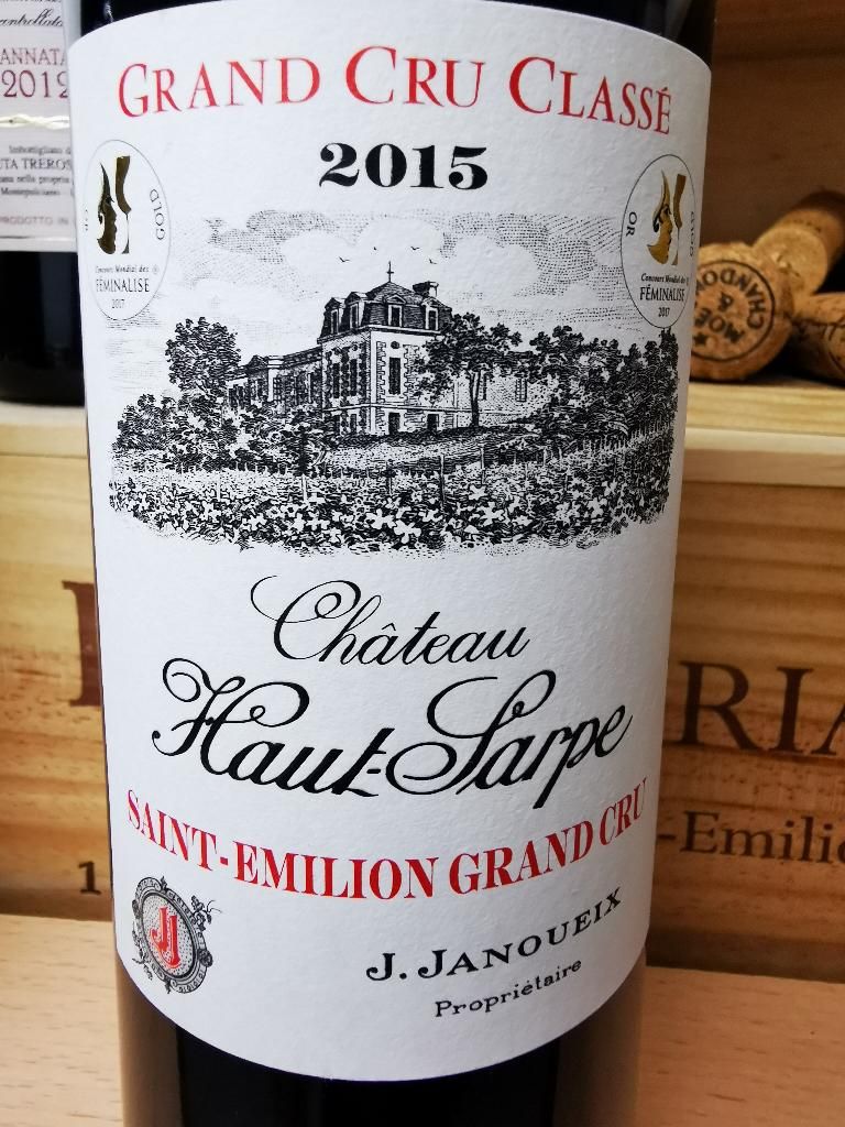 2021 Château HautSarpe, France, Bordeaux, Libournais, St. Émilion