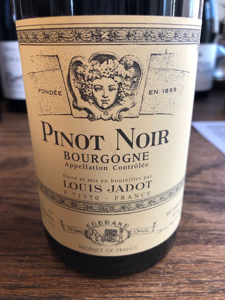 1998 Louis Jadot Pinot Noir Bourgogne - CellarTracker