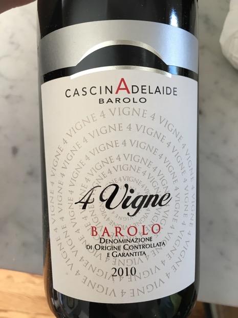 2006 Cascina Adelaide Barolo 4 Vigne, Italy, Piedmont, Langhe, Barolo ...