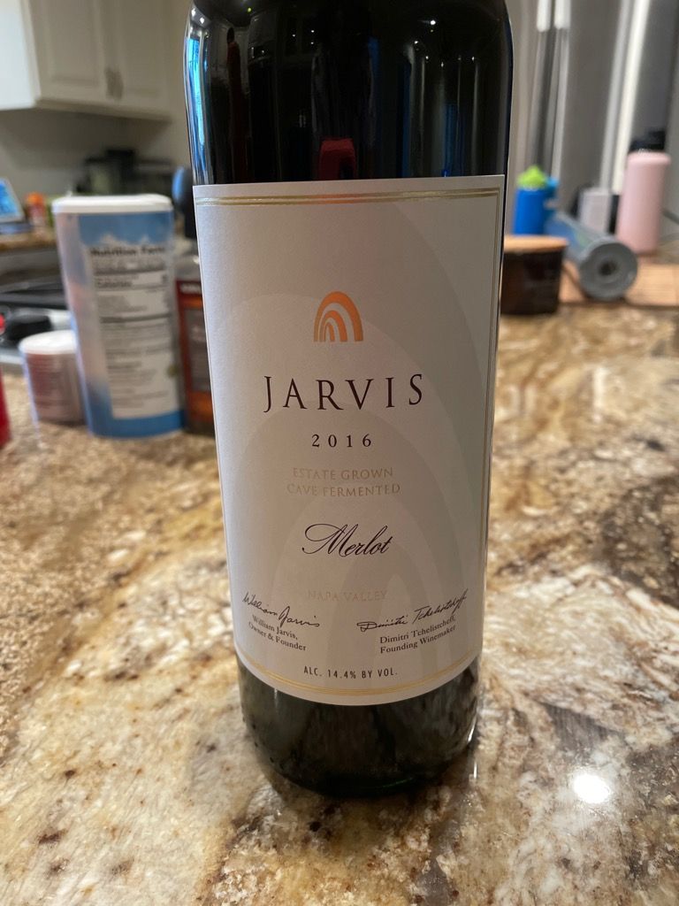 2016 Jarvis (California) Winery Merlot, USA, California, Napa Valley CellarTracker
