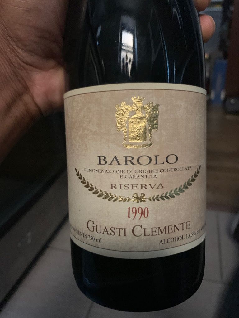 1990 Guasti Clemente Barolo Riserva - CellarTracker
