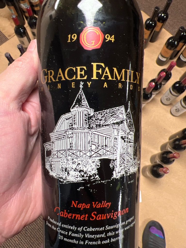 1989 Grace Family Cabernet Sauvignon Etched - CellarTracker