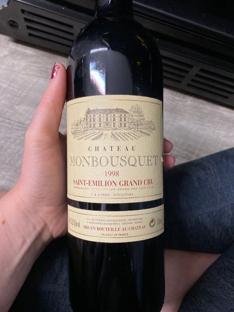 ルモントブーブレ1998 1998 Château Monbousquet - CellarTracker