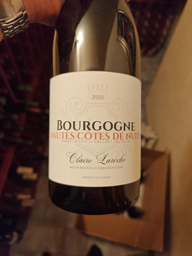 2019 Claire Laroche Bourgogne Hautes-Côtes de Nuits - CellarTracker