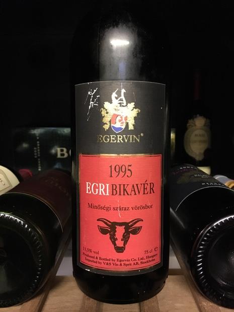 1987 Egervin Egri Bikavér - CellarTracker