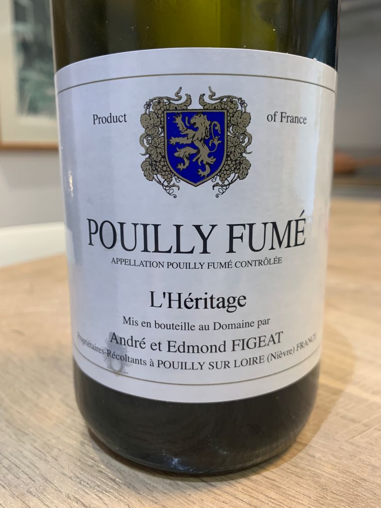 2021 Domaine André & Edmond Figeat PouillyFumé l'Héritage, France