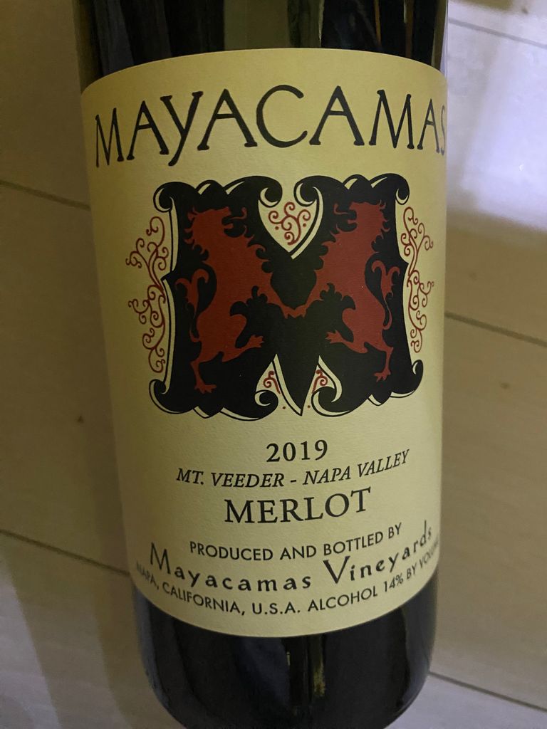 2014 Mayacamas Vineyards Merlot - CellarTracker