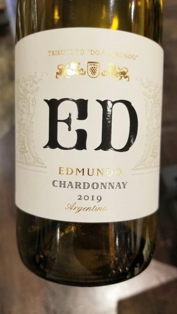 2021 Grupo Penaflor Chardonnay Ed Edmundo Argentina Mendoza