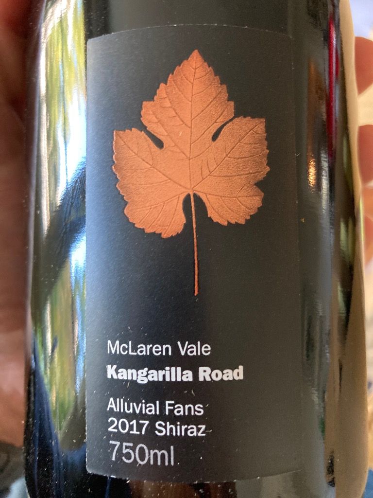 2018 Kangarilla Road Shiraz Alluvial Fans, Australia, South Australia