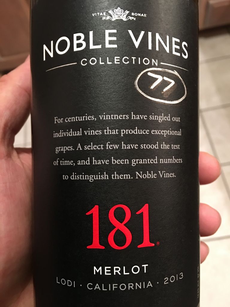 Noble vines 181 outlet merlot