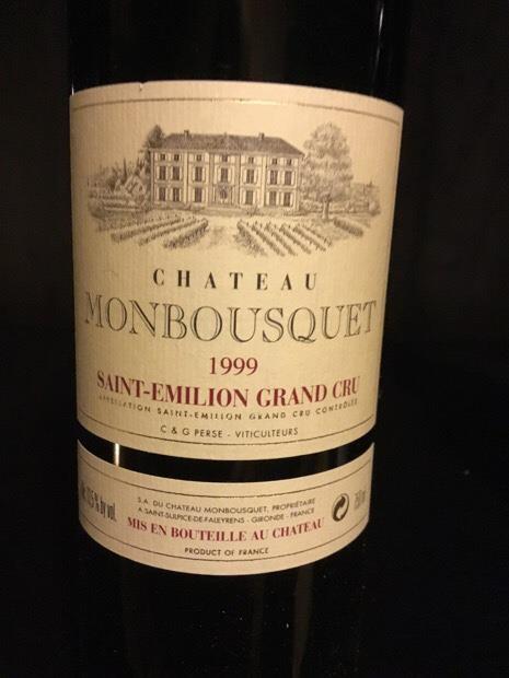 1999 Château Monbousquet - CellarTracker