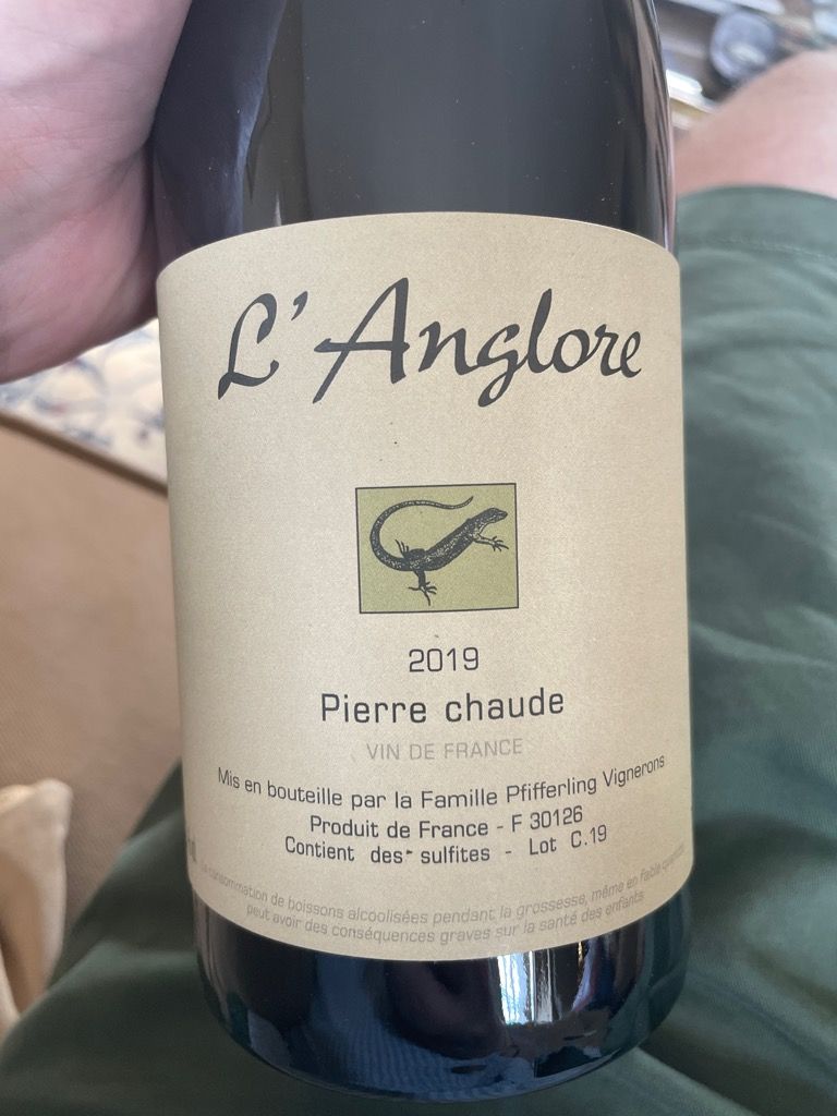2020 Domaine de l'Anglore Pierre Chaude - CellarTracker