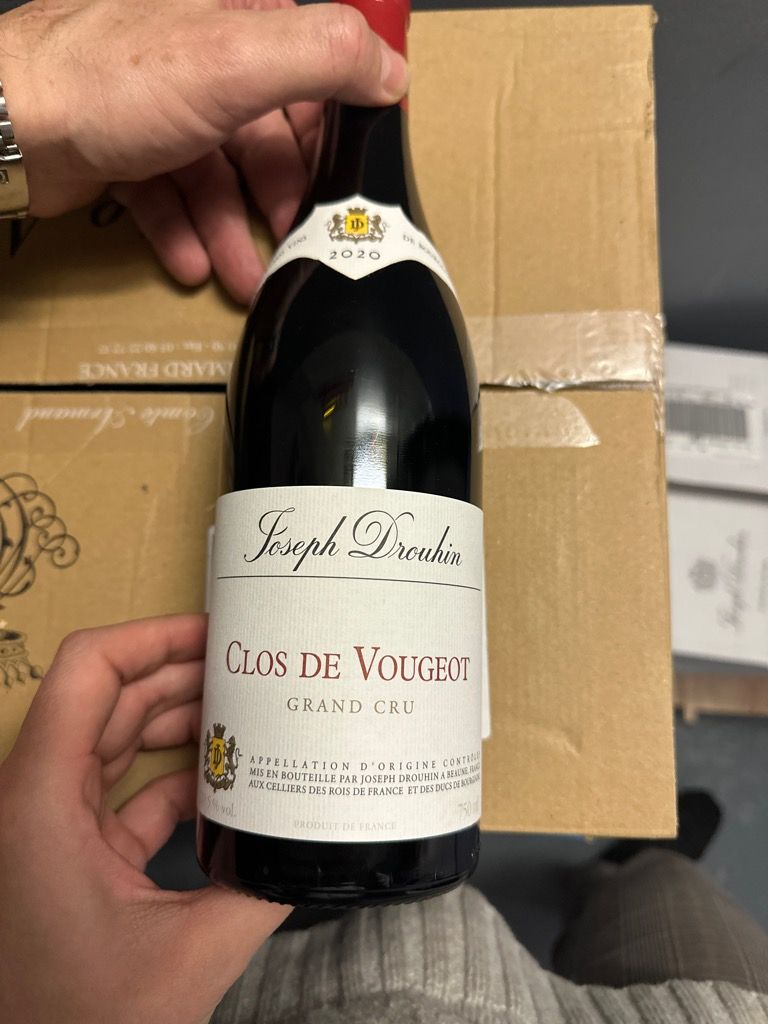 2020 Joseph Drouhin Clos Vougeot - CellarTracker
