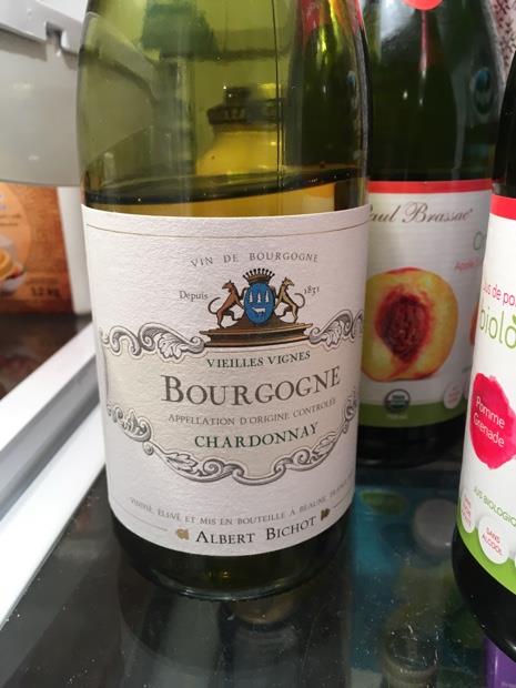 2016 Maison Albert Bichot Bourgogne Blanc Les Vieilles Vignes, France ...