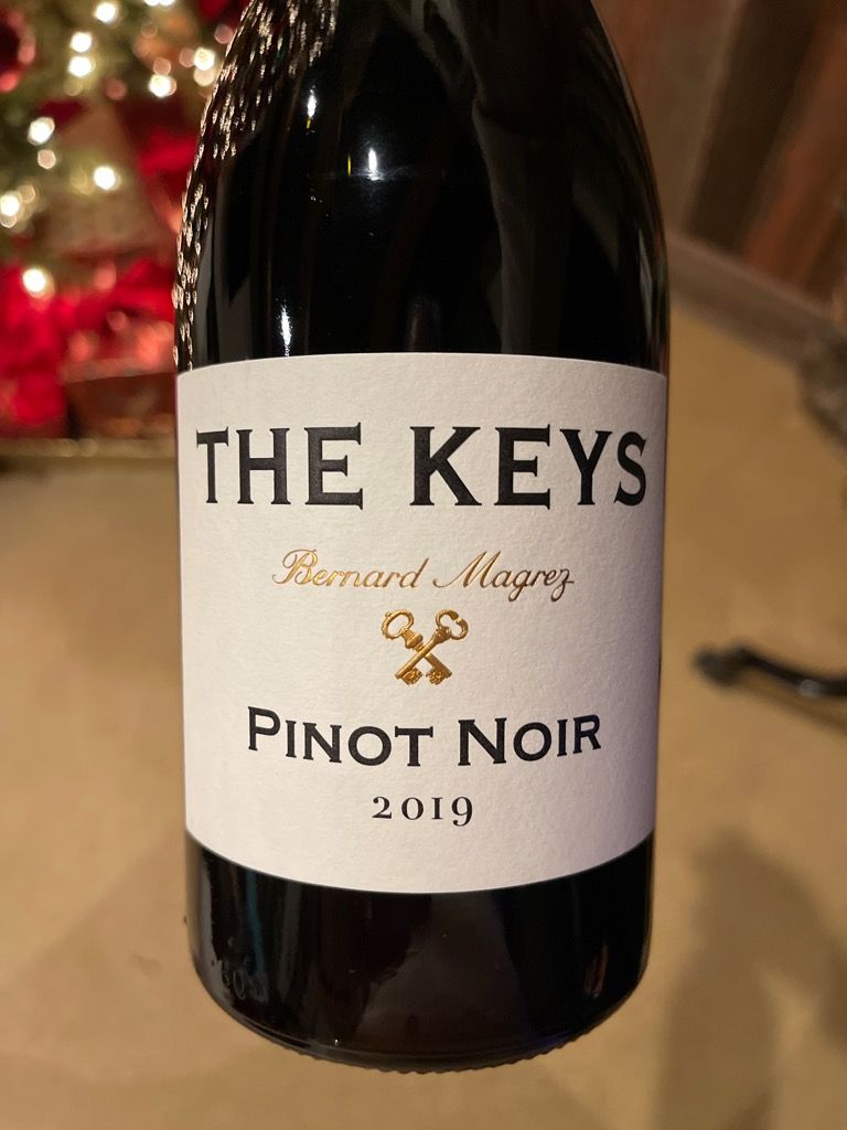 2019 Bernard Magrez Pinot Noir The Keys, France, Vin de France CellarTracker