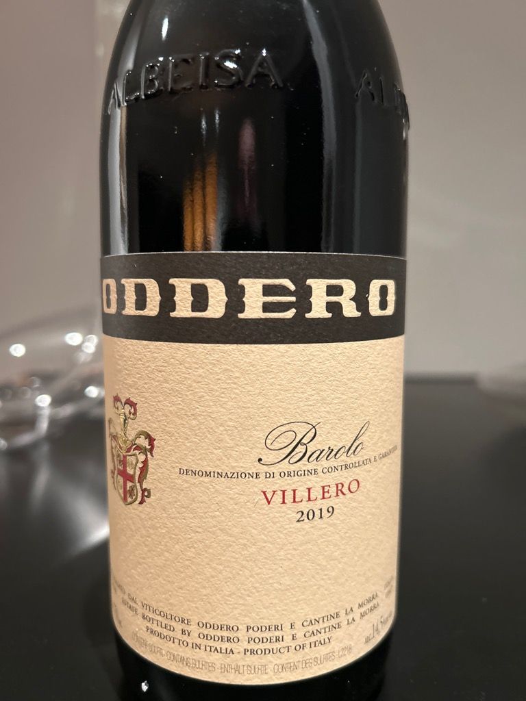 2019 Oddero Barolo Villero - CellarTracker